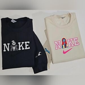 Jack & Sally Skellington Couples Sweaters